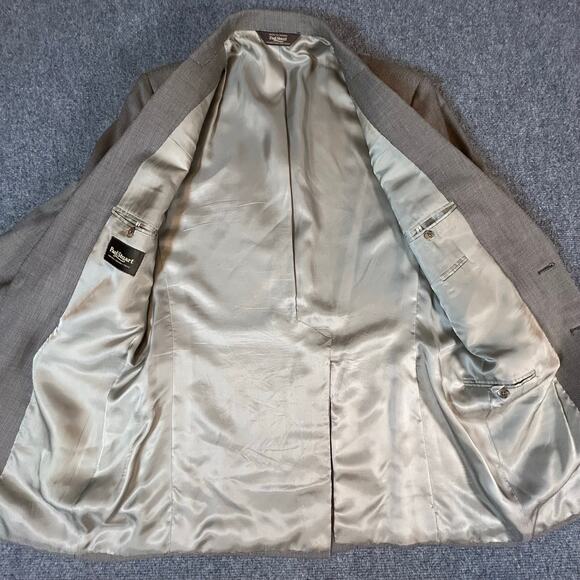 Paul Stuart 2 PC Wool and Silk‎ Suit Size 42-36 Tall/Long Made in Canada - Picture 3 of 12